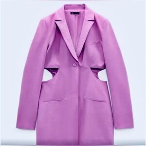 Zara Cut Out Blazer Dress, very versatile, can be dressed up or worn casually ❤️